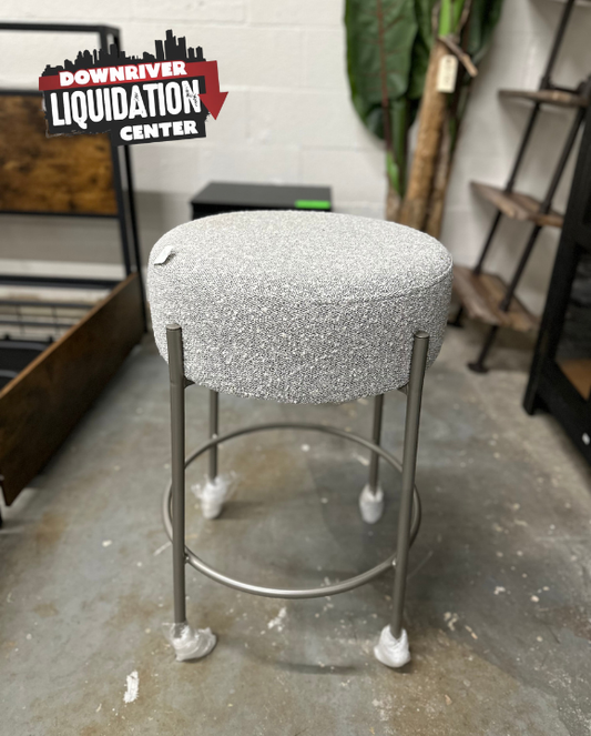 Gray Luxury Small var stool