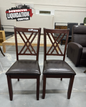 Wooden Chairs set of 2