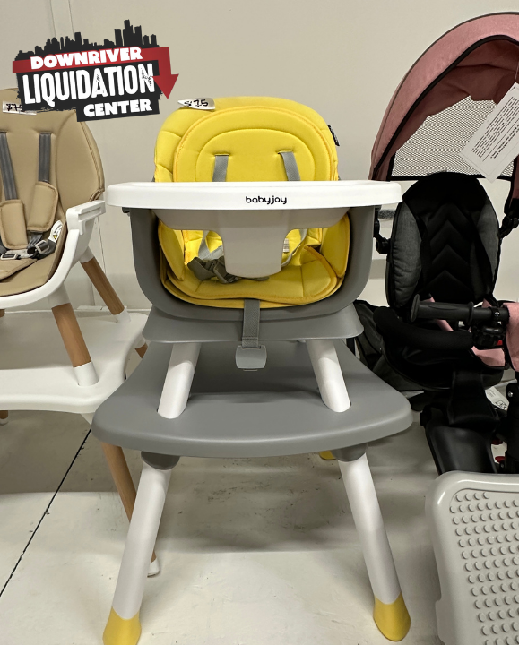 Yellow Baby High Chair