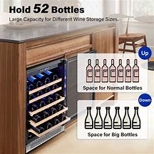 Yeego 24 in. Single Zone 52-Bottles Built-In Wine Cooler